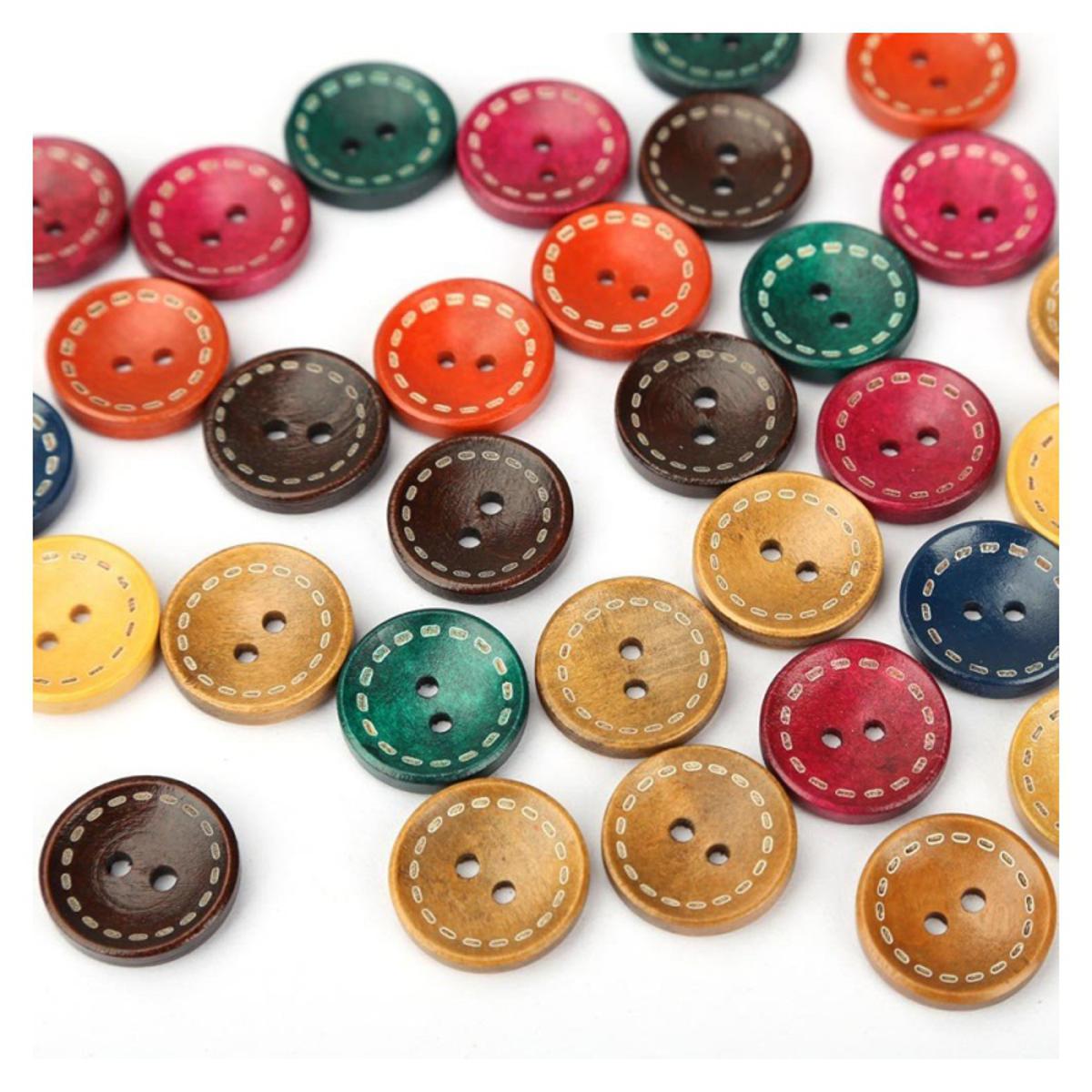 Wooden Button - Image 3